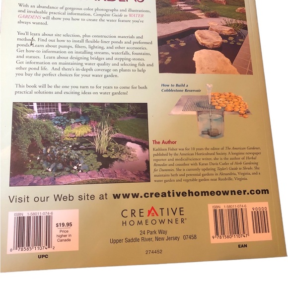 Creative Homeowner Complete Guide To Water Gardens - ponds, fountains ,streams - Picture 2 of 9